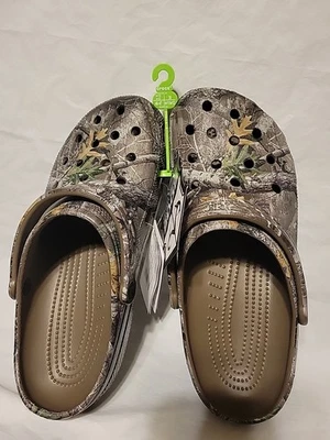 Zueco Crocs Clásico Realtree Edge Para Hombre Camuflado Sin Cordones Zapatos Informales Talla 12M Nuevo con Etiquetas Foto 1 de 4