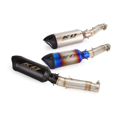 Puntas de silenciador de tubo central de escape de 2" para Honda CB300F 2015-2018 CBR300R 2013-2019 - Imagen 1 de 4