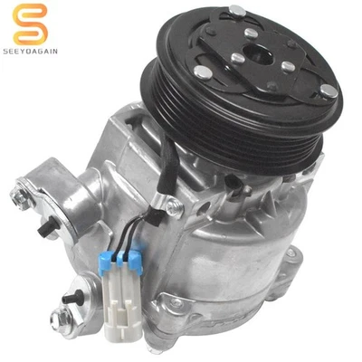 Nuevo compresor de aire acondicionado con embrague para Chevrolet Sonic 2013 2014 2015-2018 L4 1,8 L Foto 1 de 4