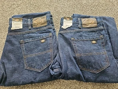 2 Pairs Men's Dickies Insulated Industrial Work Pants 34x32 - Image 1 of 4