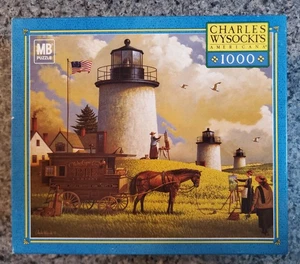 Charles Wysocki THE THREE SISTERS OF NAUSET, 1880 1000 pc puzzle COMPLETE - Picture 1 of 6