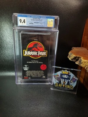 Jurassic Park (VHS-1994) MCA Home Video,  CGC Graded (9.4-A) MINTY 1st Release! - Image 1 of 4