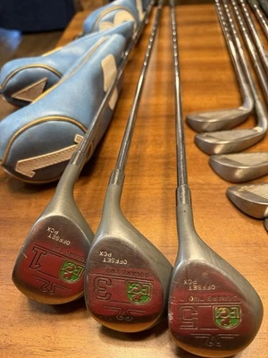 Women’s Right Hand Square Two Golf Set. Steel Shafts Ladies Flex - Image 1 of 4