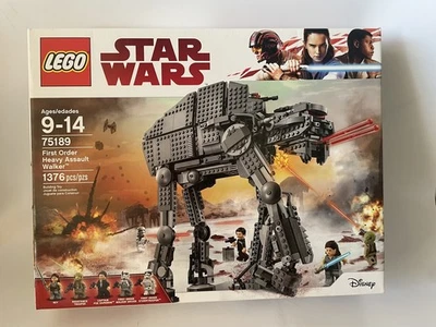LEGO Star Wars: First Order Heavy Assault Walker (75189) factory sealed new - Image 1 of 4