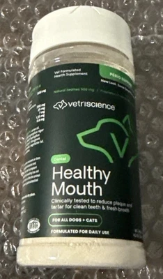 Vetriscience boca sana, para todos los perros + gatos, 4,2 oz (120 g) Foto 1 de 3