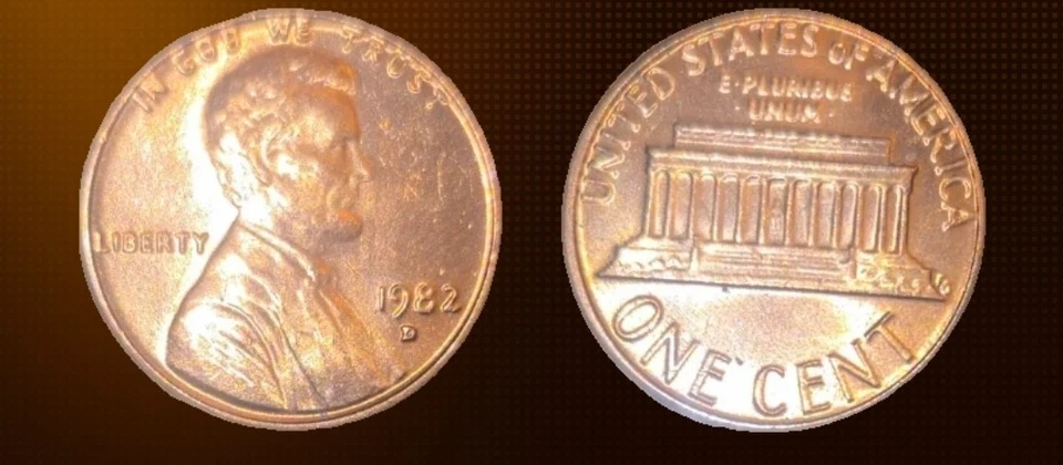 1982 D Double Die Penny with Double Die and  Double Rim including other ERRORS! - Image 1 of 1