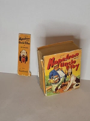 Napoleon and Uncle Elby 1938 Saalfield Big Little Book Vintage -Damaged And Worn - Image 1 of 4