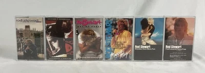 ROD STEWART Cassette Tape x6 Blondes More Fun Fancy Free Maggie Order Vagabond - Image 1 of 4