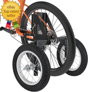 Adjustable Adult Bicycle Bike Stabilizers Training Wheels Fits 24" to 29" - Picture 1 of 1