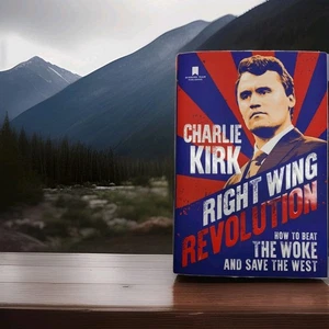 Right Wing Revolution How to Beat the Woke and Save the West Charlie Kirk Book - Picture 1 of 3