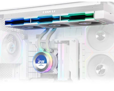 Lian Li Hydroshift  II LCDTL 360mm ARGB hidden cables Cpu Cooler - image 1 of 2