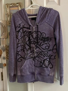 NWOT Vintage Y2K Fox Racing Company Motocross Grunge Full Zip Sz XS - Picture 1 of 4