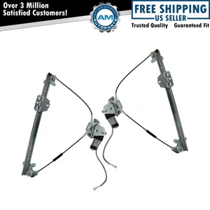 Power Window Regulators w/ Motor Pair Set of 2 for 89-98 Suzuki Sidekick - Picture 1 of 6