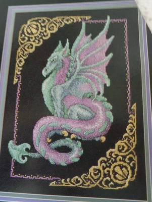 True Colors Mythical Dragons Counted Cross StitchColored Chart - Image 1 of 4
