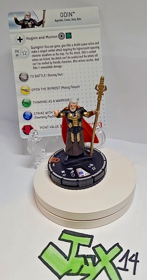Marvel Heroclix Thor the Dark World Movie ODIN 020 CHASE - Image 1 of 1