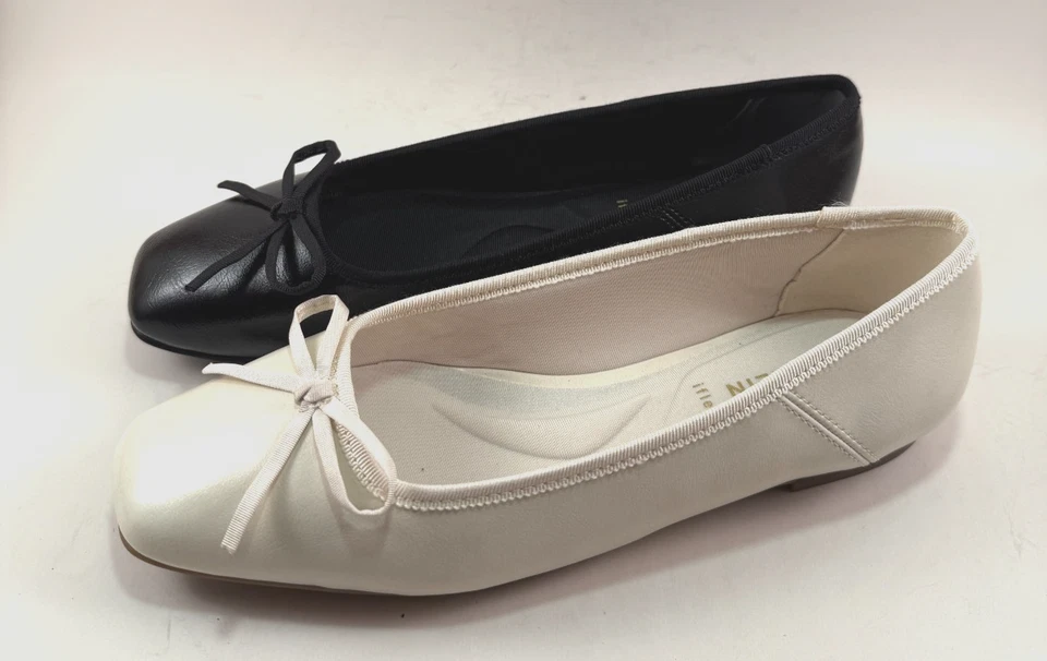 Anne Klein Aspen Puntera Cuadrada Ballet Plana Elige Talla/Color Foto 1 de 1