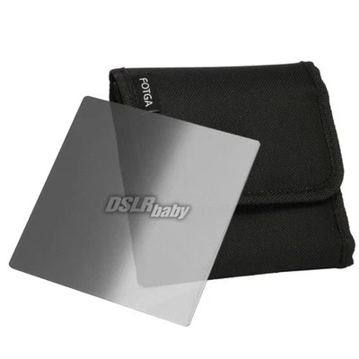 Fotga 101mm Square 4"x4" Gradual ND4 Filter for Mini Matte Box Holder Support - Image 1 of 2