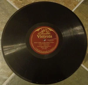 12" 78 By Enrico Caruso, Louise Homer & Journet, "Samson et Dalila" on Victrola2 - Picture 1 of 1