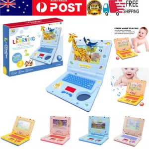 Kids Baby PreSchool Early Educational Learning Machine Study Toy Laptop Computer - Picture 1 of 16