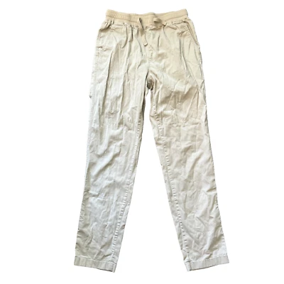 Crewcuts J.Crew Pants SIze 16 H6243 Boys Pull On Khaki Elastic Waist Chinos (3) - Image 1 of 4