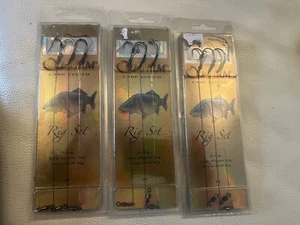 3 X PAQUETES DE APAREJOS QUANTUM CARP SET 4 PLATAFORMA D, PLATAFORMA ALINEADORA DE LÍNEA, PLATAFORMA RÍGIDA DE BUCLE - Imagen 1 de 3