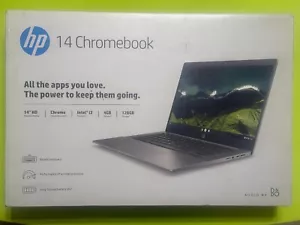 HP 14" Chromebook Laptop 14b-nb0031wm i3-1115G, 4GB RAM, 128GB SSD - Brandneu - Bild 1 von 3