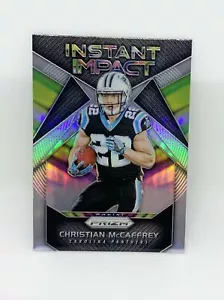2017 Panini Prizm Christian McCaffrey Instant Impact RC #6 Rookie Card - Picture 1 of 1