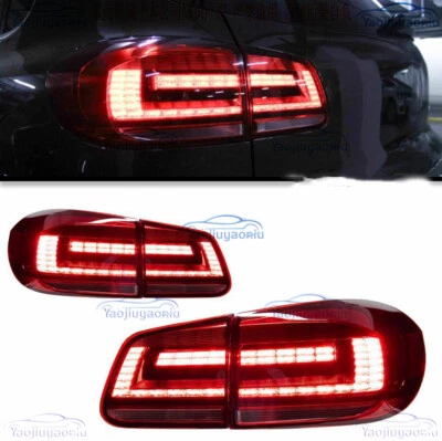 Conjunto de 1 par de luces traseras LED lámpara de freno trasera para Volkswagen Tiguan 2012-2016 Foto 1 de 4