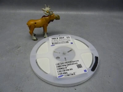 Samsung Electro-Mechanics CL05B104KB5NNNC Ceramic Capacitors Reel of 10000 - Image 1 of 4