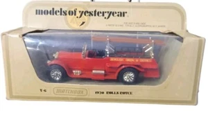 Matchbox Models of Yesteryear 1920 ROLLS ROYCE Collectors Car Never Opened NIB - Picture 1 of 7
