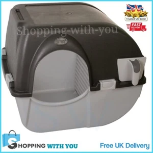 Lettiera coperta XL Roll'n Clean lettiera per gatti autopulente grande - Foto 1 di 13