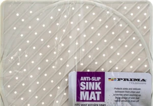 RUBBER SINK MAT NON SLIP KITCHEN DRAINER DRAINING DRAIN PROTECTOR MAT 30 x 25cm - Picture 1 of 1