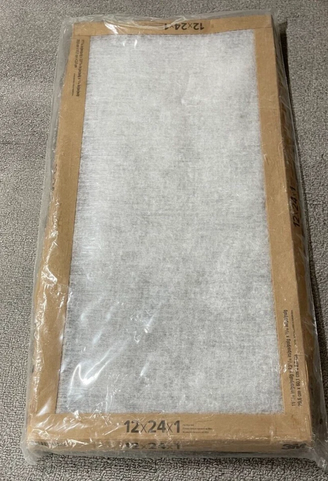 FILTRETE AIR-FILTER FURNACE REPLACEMENT PAD DUST filter Size 24x12x1 PACK of 2 - Image 1 of 4