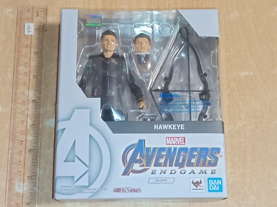 ** Caja de figuras Bandai SH Figuarts (SHF) Marvel Avengers Endgame Hawkeye C8 Foto 1 de 4