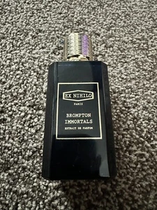 Harrods Exclusive Ex-Nihilo Brompton Immortals Extrait 10ml sample