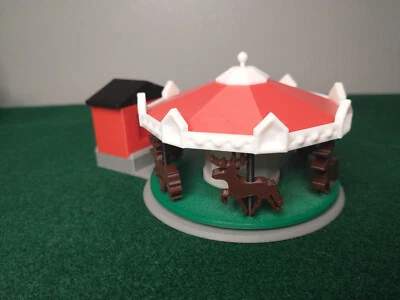 Christmas Carousel Model Ride - N Scale - Motorized - Image 1 of 2