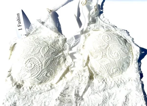 seamless Stretch Lace Cami Bra - Picture 1 of 2