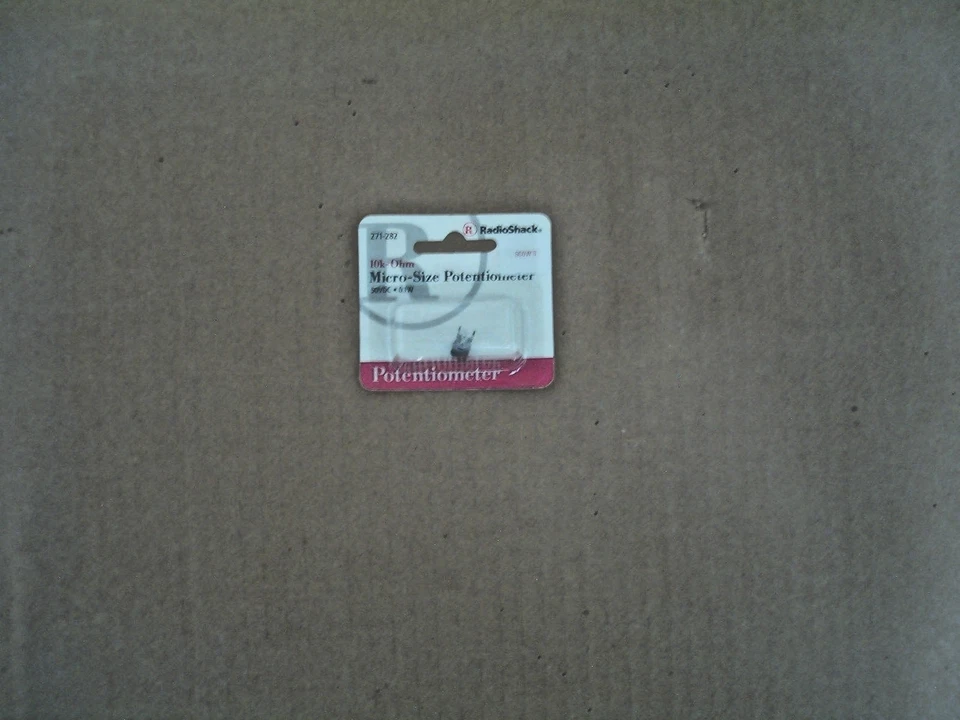 Potenciómetro de tamaño micro RadioShack 271-282 10k-Ohm Foto 1 de 1