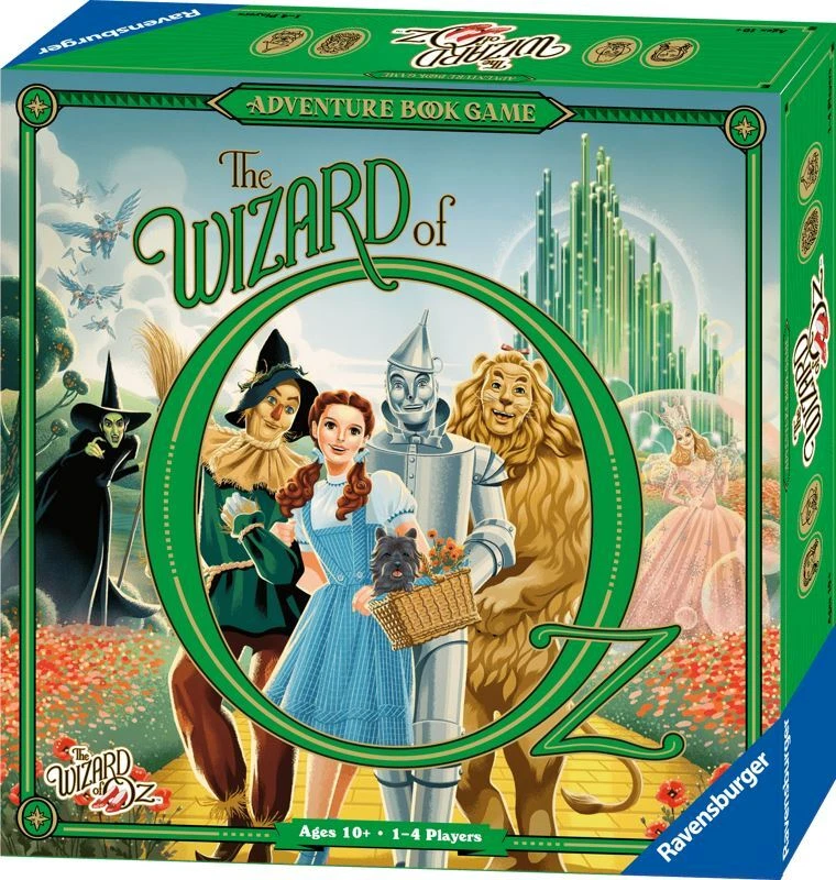 The Wizard of Oz Adventure Board Game Book Ravensburger 100 complete