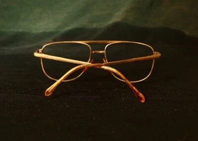 CIAO Italia By Filospiave Anteojos Marco Italiano Dorado Gafas Aviador De Colección Foto 1 de 4