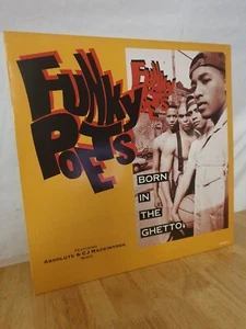 Funky Poets Born In The Ghetto 12 Inch Vinyl Record  - Picture 1 of 3