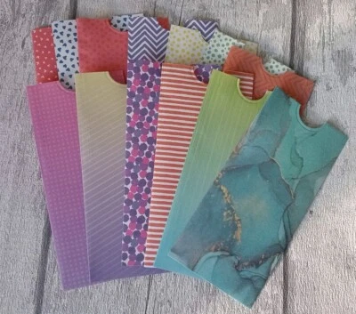 Handmade Envelopes Bookmark Sleeve Mini Envelopes Pockets  Paper Envelopes - Image 1 of 4