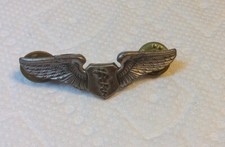Vintage Sterling Silver Flight Surgeon Wing - 2" N. S. Meyer