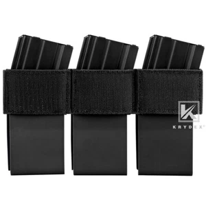 KRYDEX Triple 556 223 Magazine Pouch Insert Kangaroo KYDEX Insert Black - Picture 1 of 10