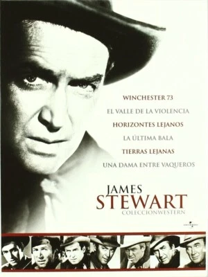 497/James Stewart Colección Western 6 Peliculas DVD Steelbook Precintado España - Imagen 1 de 4
