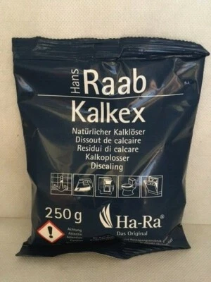 ORIGINAL Ha-Ra Hans Raab KALKEX 250 g Nachfüllpack, Entkalker - Bild 1 von 2