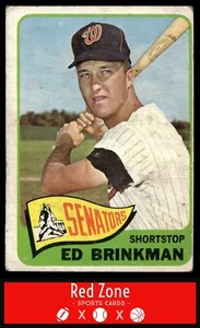 1965 Topps - #417 Ed Brinkman (Good Condition) - Picture 1 of 2