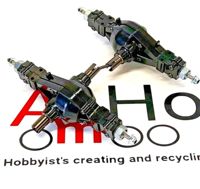 Tamiya 1/14 LKW Scania R620 6x4 56323, Mittel- & Enddifferentialkonvolut mit Requisite - Bild 1 von 4