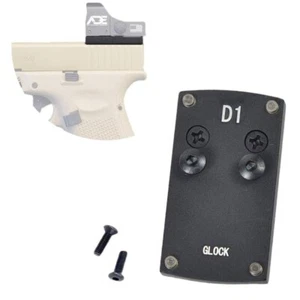 Glock Pistol Mount Plate Base Red Dot Sight For Glock 17 19 22 23 26 27 34 35 37 - Picture 1 of 11
