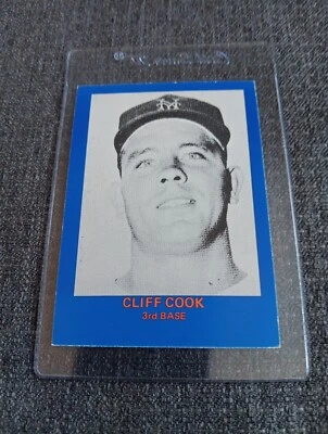 Cliff Cook Card 1982 Renata Galasso 20 Years of New York Mets Baseball Card Rare - Imagem 1 de 2